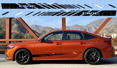 Vinyl Decals for Your Ride Compatible with Civic Si 2023