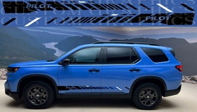 Car decals Compatible with Honda Pilot 2023