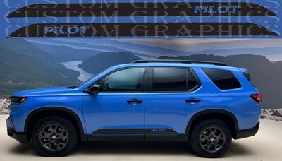 Sport Side door sticker racing design Compatible with Honda Pilot 2023