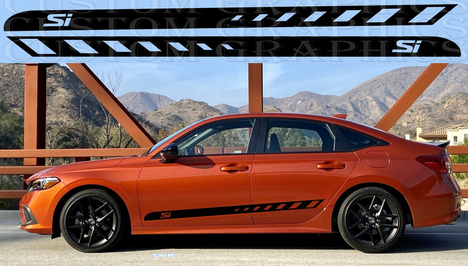 Personalize Your Drive: Car Vinyl Wraps Compatible with Civic Si 2023