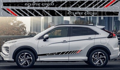 Car decals Compatible with Mitsubishi Eclipse Cross 2022
