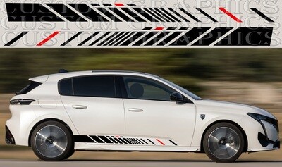 Side door vinyl decal sticker Compatible with 308 SW 2022