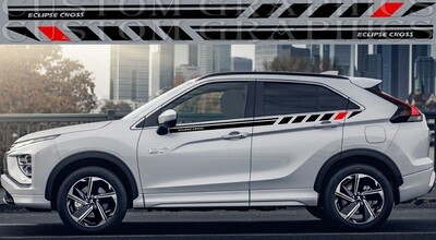 Car Stickers Galore Compatible with Eclipse Cross 2022