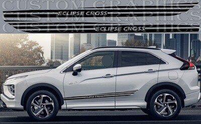 Hit the Road in Style: Vinyl Stickers for Cars Compatible with Eclipse Cross 2022
