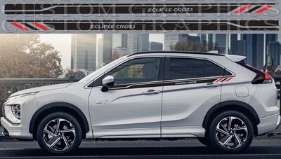 Upgrade Your Car&#39;s Look with Vinyl Stickers Compatible with Eclipse Cross 2022