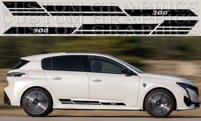 Vinyl Decal Custom Stickers Graphic kit Compatible with 308 SW 2022