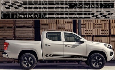 Side Door Stripe Custom kit Stickers Set Kit Compatible with Landtrek 2021