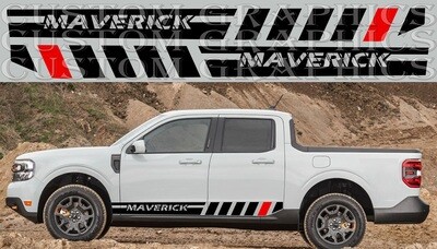 Car decals Compatible with Maverick Tremor 2023
