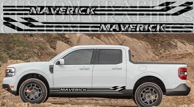 Stripe Decal Graphic stickers Kit Compatible with Maverick Tremor 2023