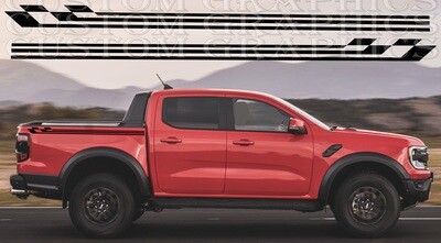 Custom Auto Vinyl Graphics Compatible with Ranger Raptor 2023