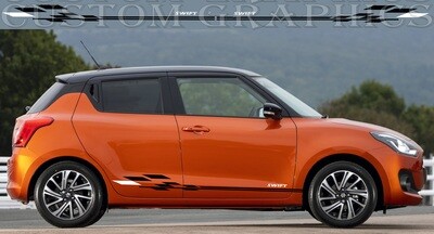 Hit the Road in Style: Vinyl Stickers for Cars Compatible with Suzuki Swift