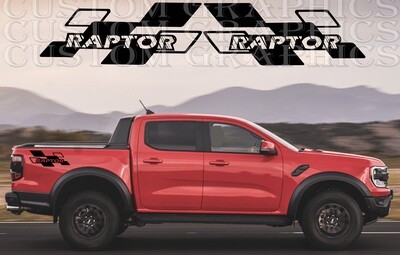 Car Stickers Galore Compatible with Ranger Raptor 2023