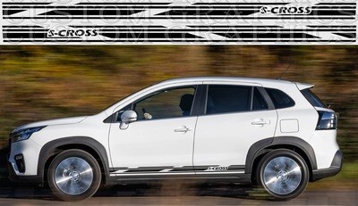Stick and Drive: Premium Car Vinyl Graphics Compatible with S-Cross 2022