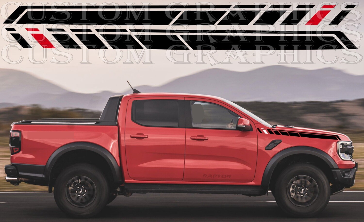 Adorn Your Auto: Vinyl Decals for Sale Compatible with Ranger Raptor 2023