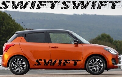 2x Hit the Road in Style: Vinyl Stickers for Cars Compatible with Suzuki Swift