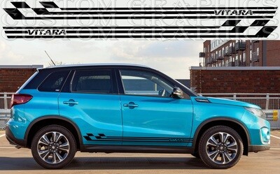 Vinyl Decal Custom Stickers Graphic kit Compatible with Vitara Hybrid 2020