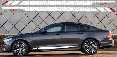 Hit the Road in Style: Vinyl Stickers for Cars Compatible with S90 2020