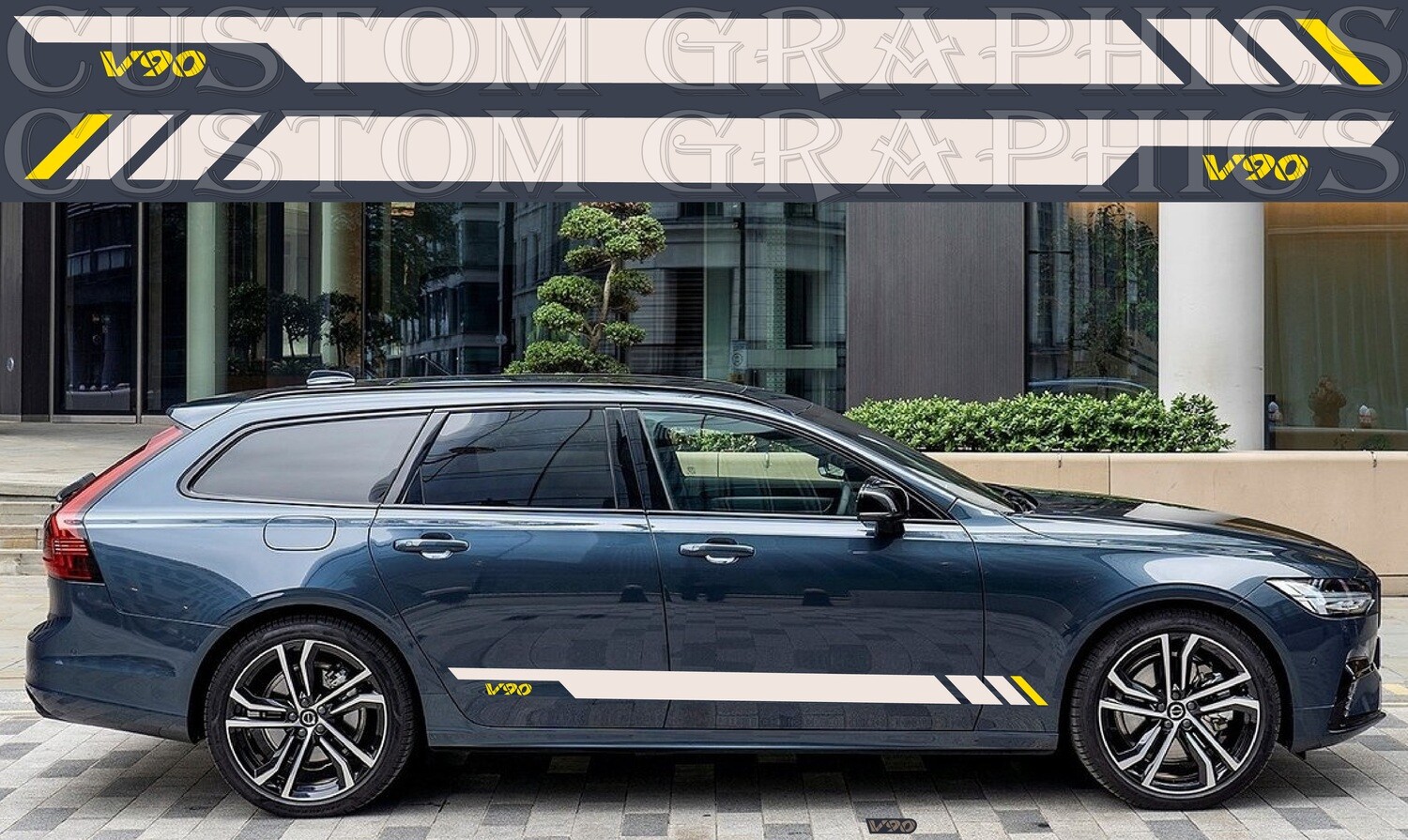 Express Your Style with Car Decals Compatible with V90-2020