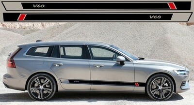 Side Door Stripe Custom kit Stickers Set Kit Compatible with V60 2019