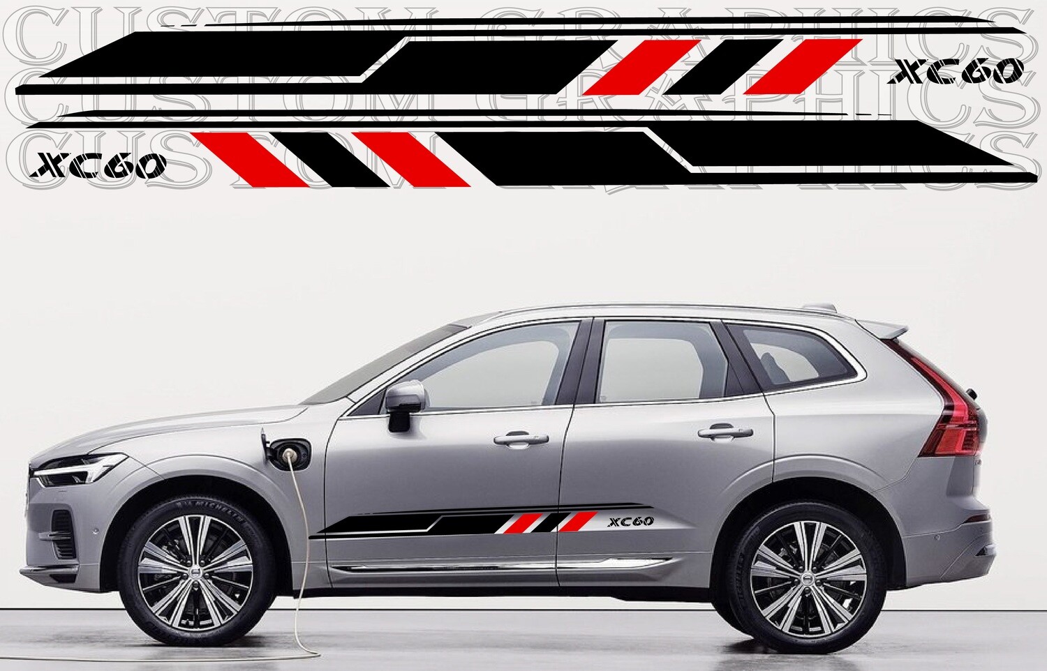 Vinyl Decal Custom Stickers Graphic kit Compatible with XC60 2022