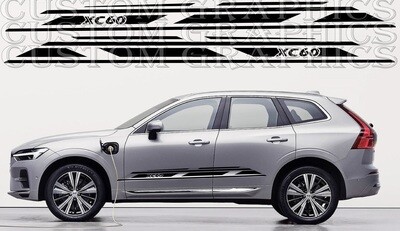 Custom Auto Vinyl Graphics Compatible with XC60 2022