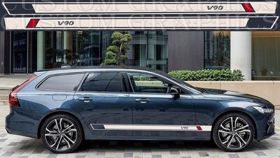 Adorn Your Auto: Vinyl Decals for Sale Compatible with V90-2020
