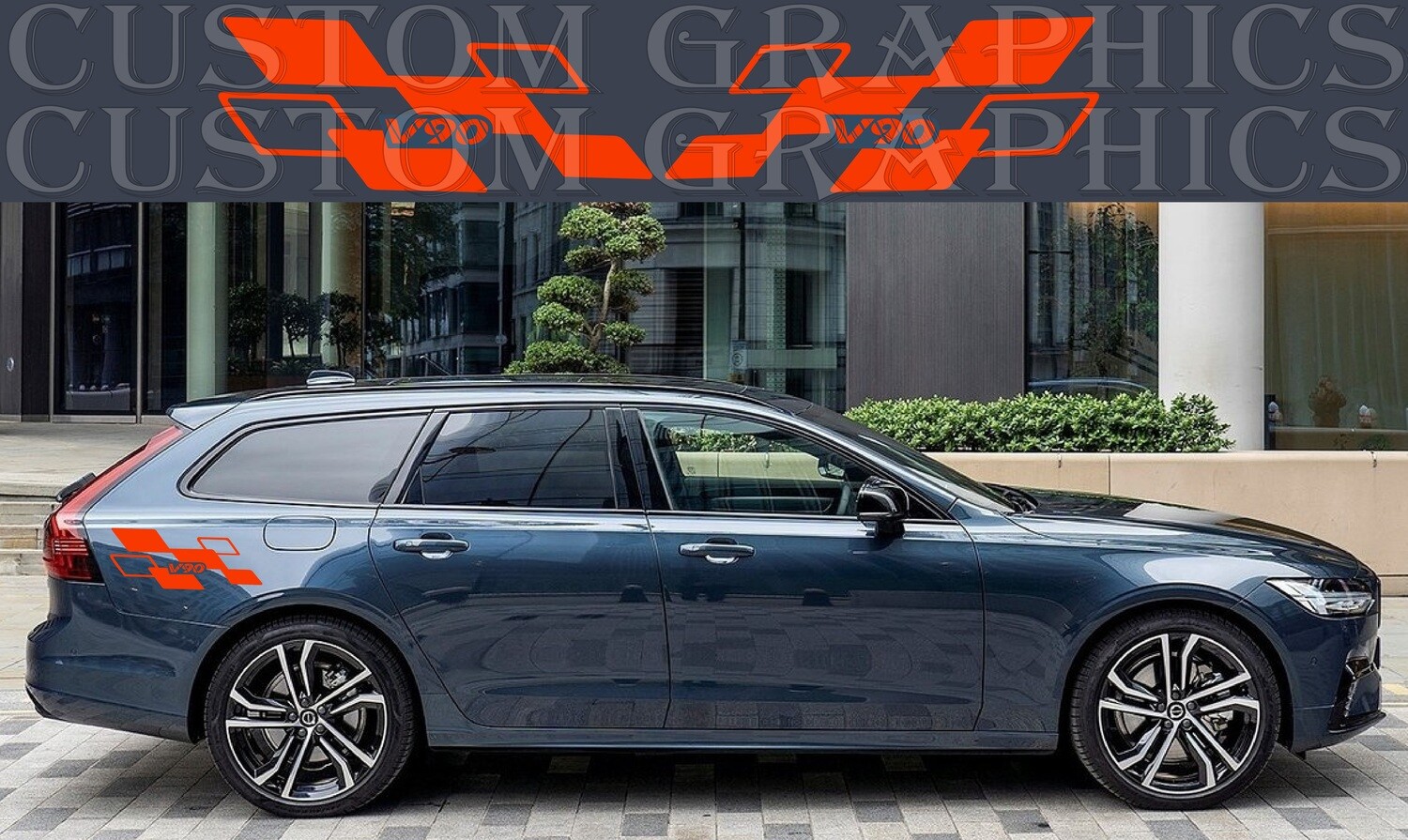 Hit the Road in Style: Vinyl Stickers for Cars Compatible with V90-2020
