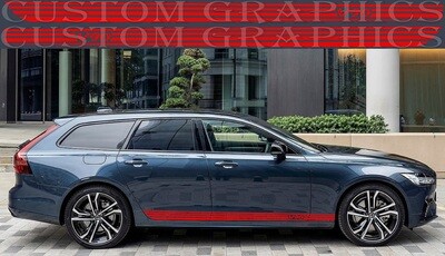Stick and Drive: Premium Car Vinyl Graphics Compatible with V90-2020