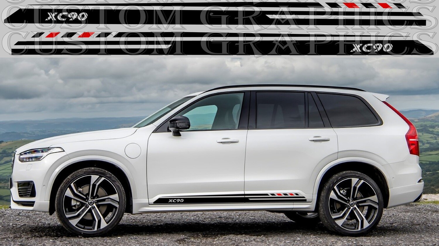 Hit the Road in Style: Vinyl Stickers for Cars Compatible with XC90 2020