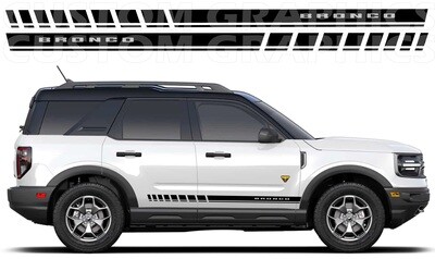 Upgrade Your Car&#39;s Look with Vinyl Stickers Compatible with Bronco Sport