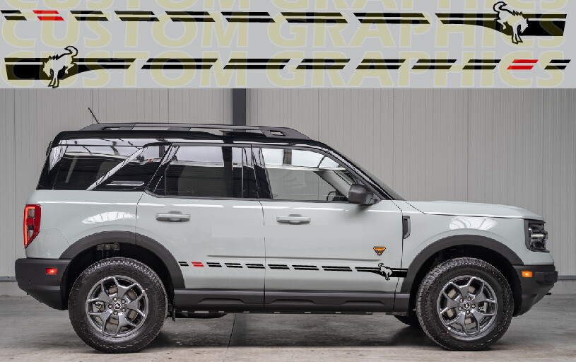 Vinyl Decals for Your Ride Compatible with Bronco Sport