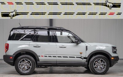 Vinyl Decals for Your Ride Compatible with Bronco Sport