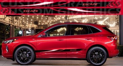 Car Stickers Galore Compatible with Escape 2023