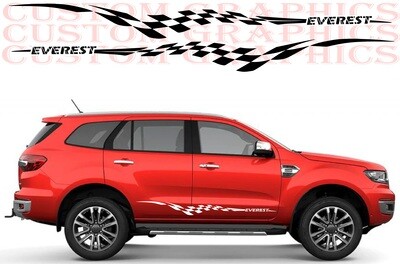 Stripe Decal Graphic stickers Kit Compatible with Everest 2023