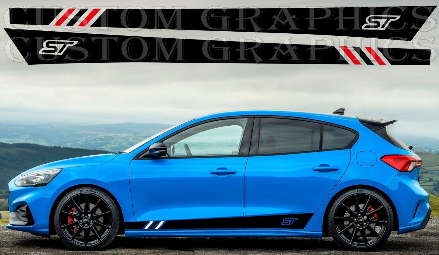 Adorn Your Auto: Vinyl Decals for Sale Compatible with Focus ST Edition 2022