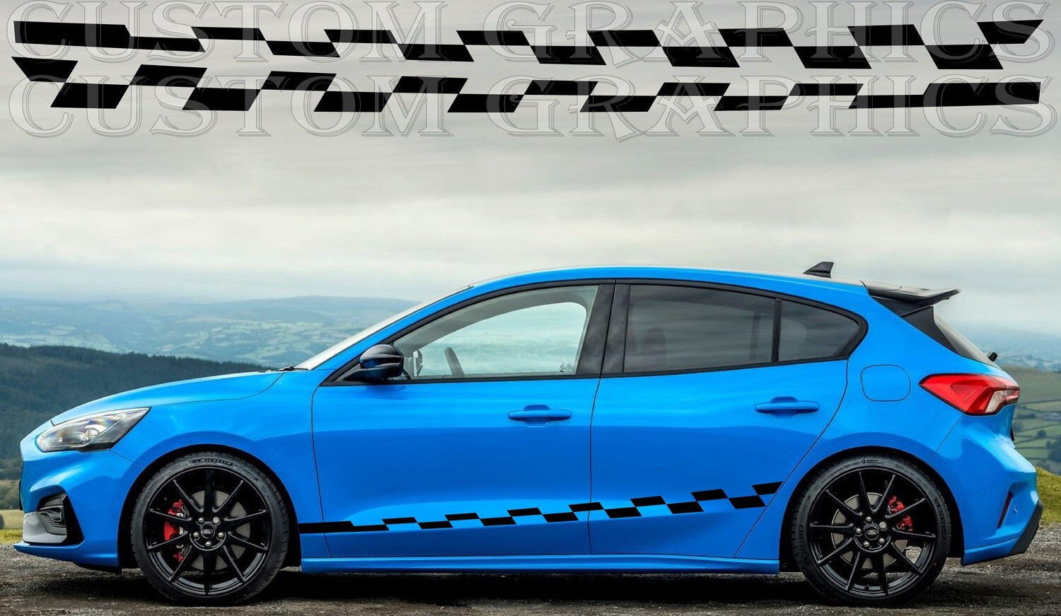 Revamp Your Ride with Vinyl Auto Decals Compatible with Focus ST Edition 2022