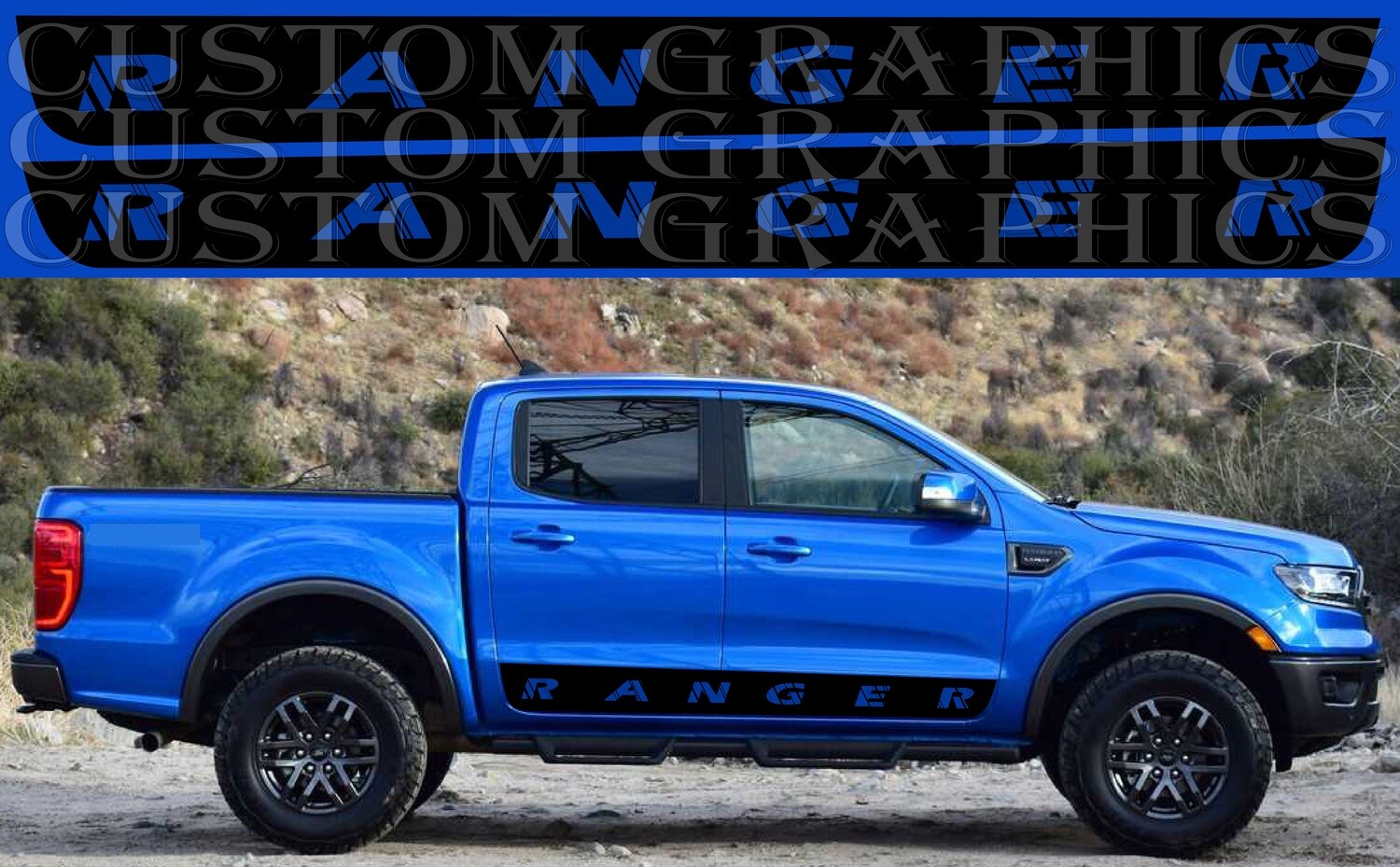 Stick and Drive: Premium Car Vinyl Graphics Compatible with Ranger Tremor