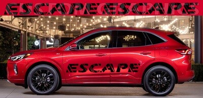 Stick and Drive: Premium Car Vinyl Graphics Compatible with Escape 2023