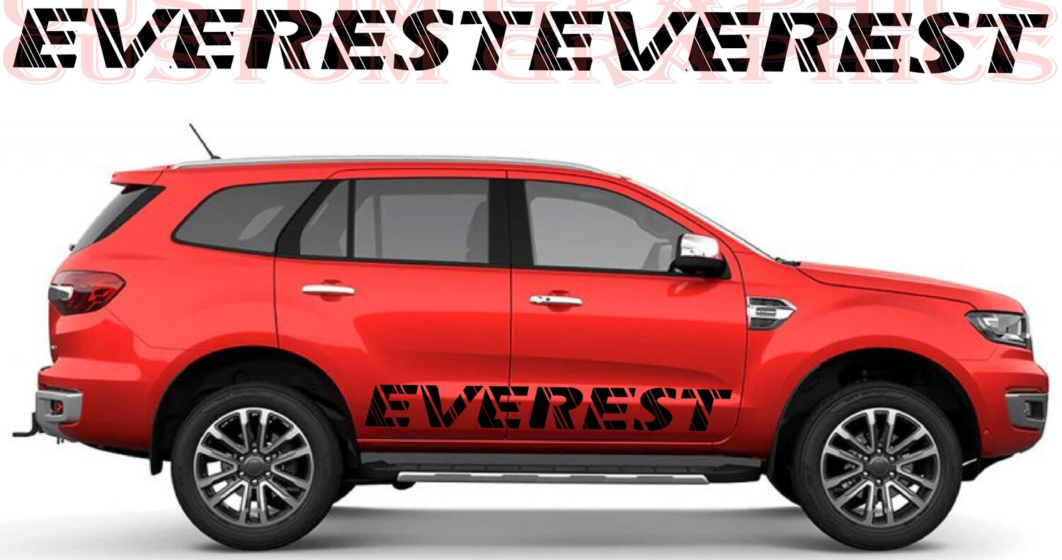 Car Stickers Galore Compatible with Everest 2023