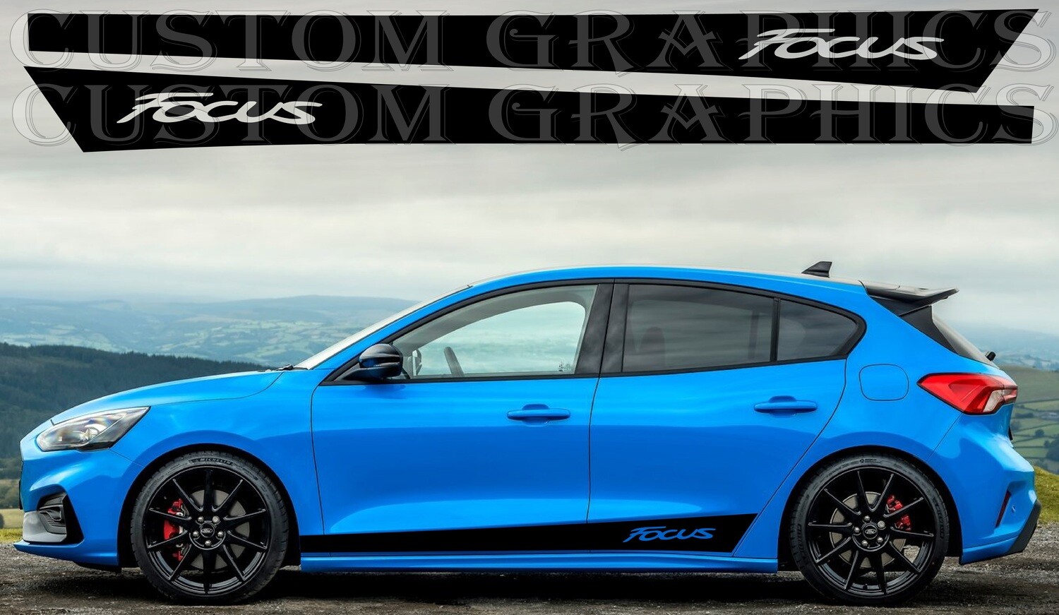 Express Your Style with Car Decals Compatible with Focus ST Edition 2022