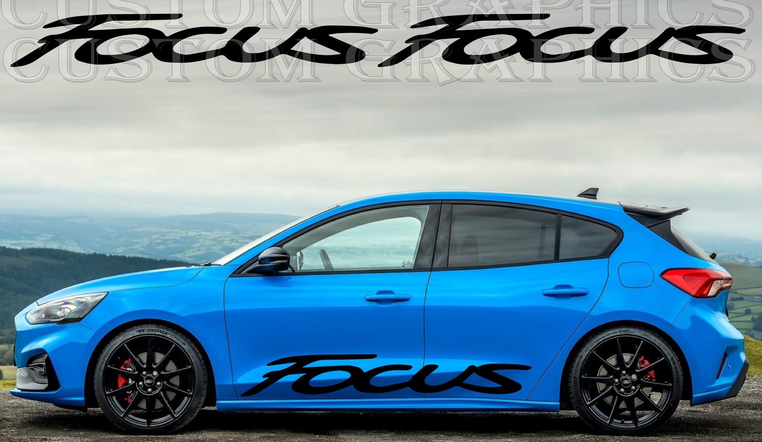 Personalize Your Drive: Car Vinyl Wraps Compatible with Focus ST Edition 2022