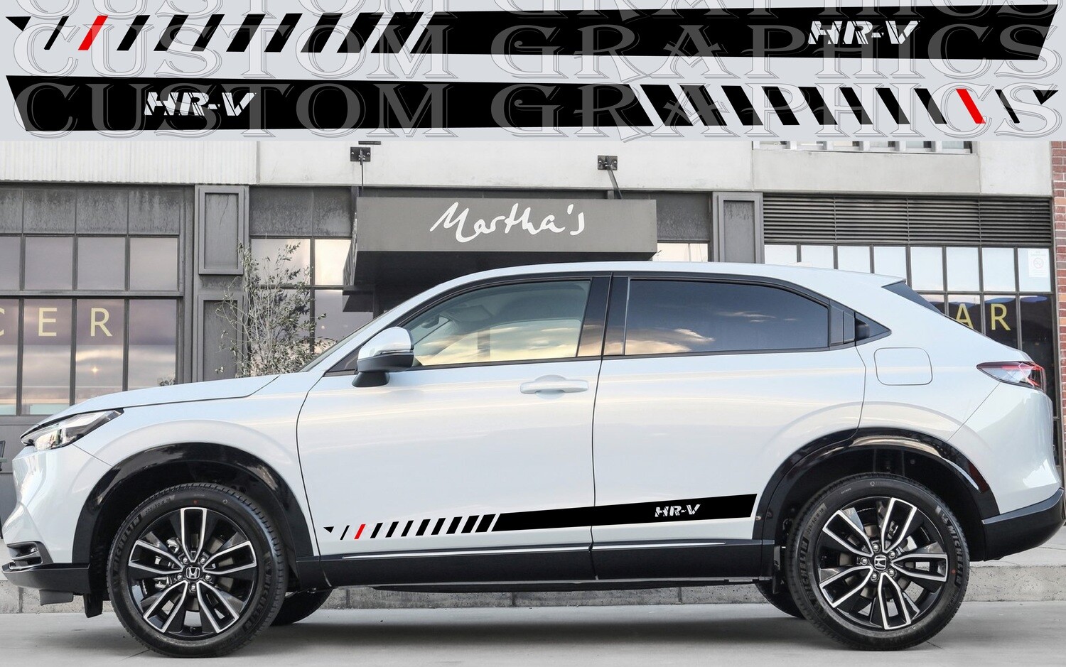 Vinyl Decals for Your Ride Compatible with HR-V 2023