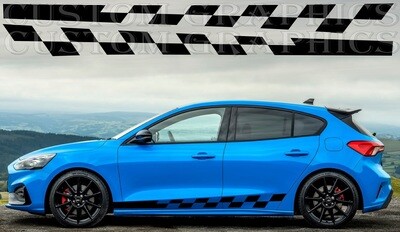 Upgrade Your Car&#39;s Look with Vinyl Stickers Compatible with Focus ST Edition 2022
