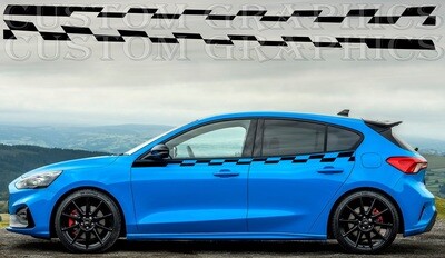 Adorn Your Auto: Vinyl Decals for Sale Compatible with Focus ST Edition 2022