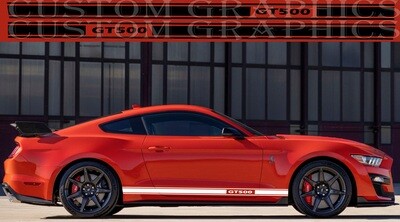 Revamp Your Ride with Vinyl Auto Decals Compatible with Mustang Shelby GT500 2022
