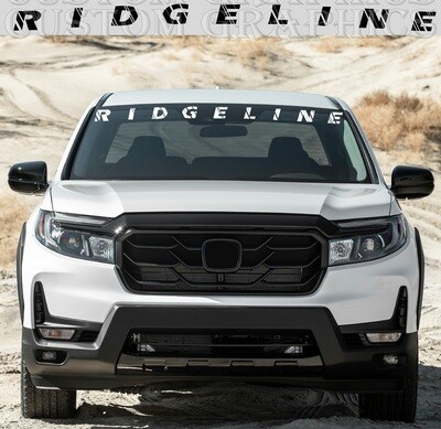 Front glass Stripe Custom kit Stickers Set Kit Compatible with Ridgeline 2021