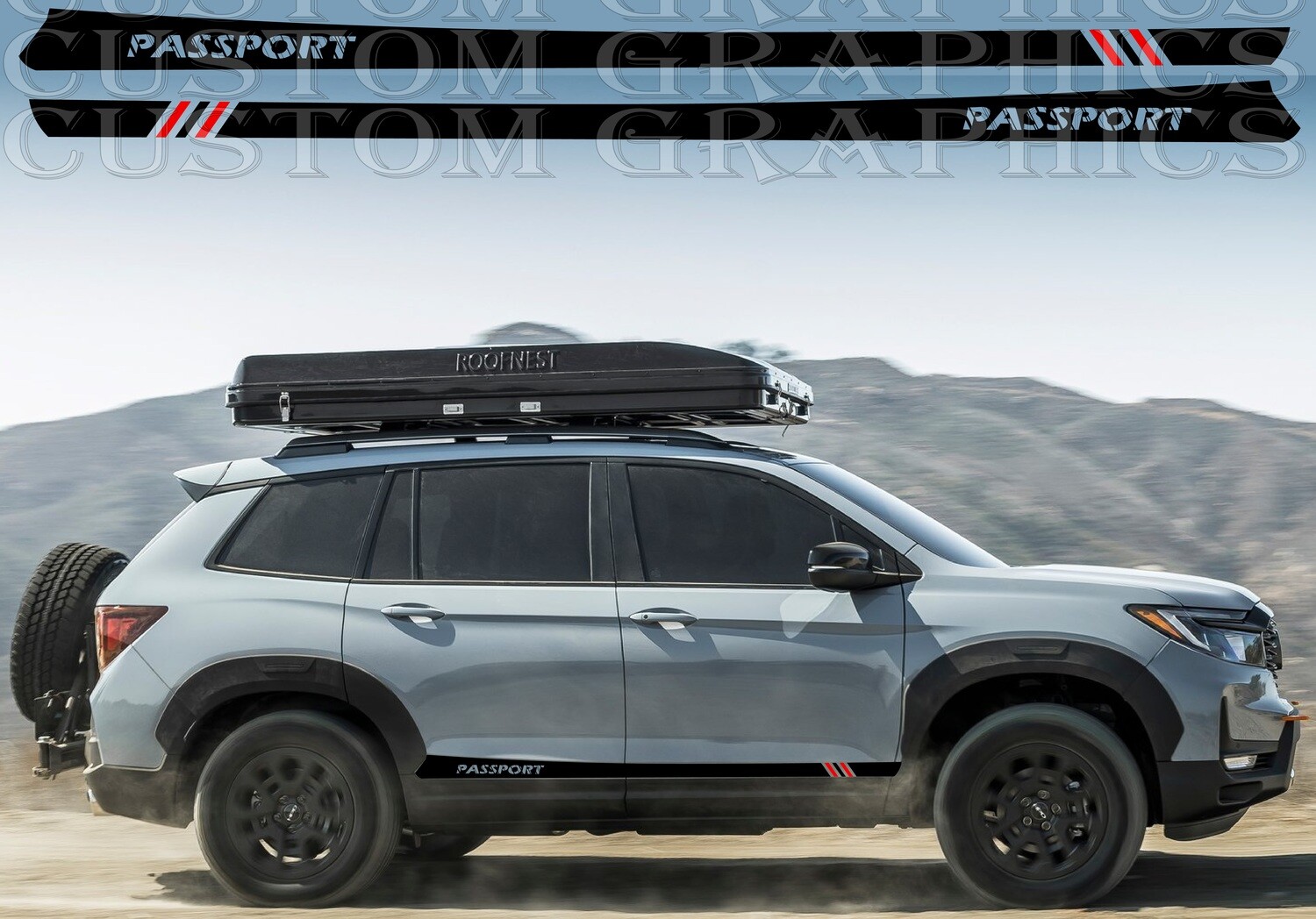 Car decals Compatible with Passport TrailSport 2022