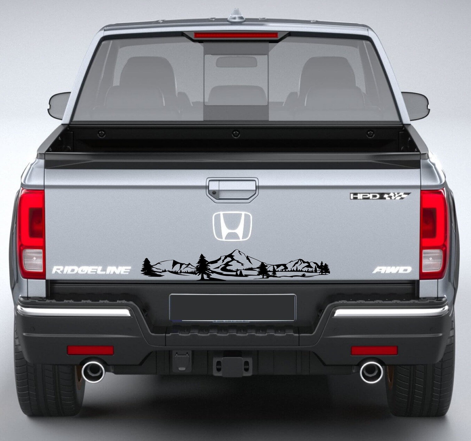 Tailgate Vinyl Decal Custom Sticker Compatible with Ridgeline 2021