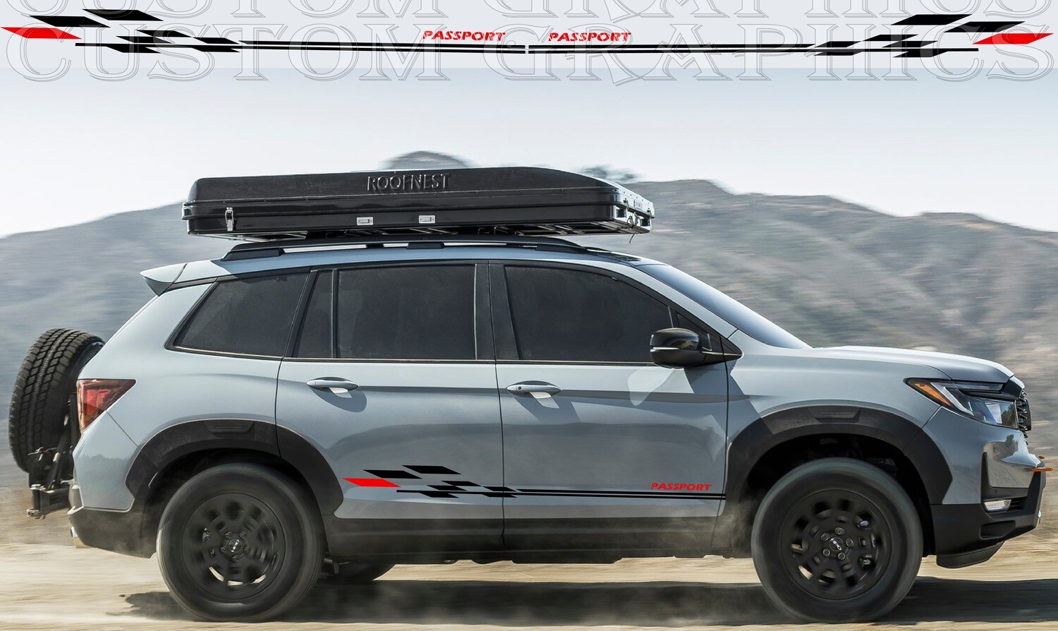 Custom Auto Vinyl Graphics Compatible with Passport TrailSport 2022