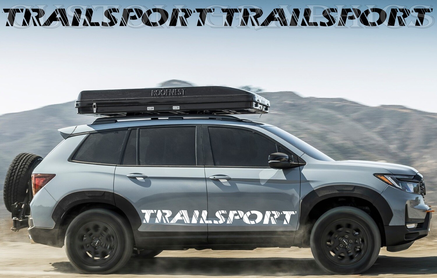 Upgrade Your Car&#39;s Look with Vinyl Stickers Compatible with Passport TrailSport 2022